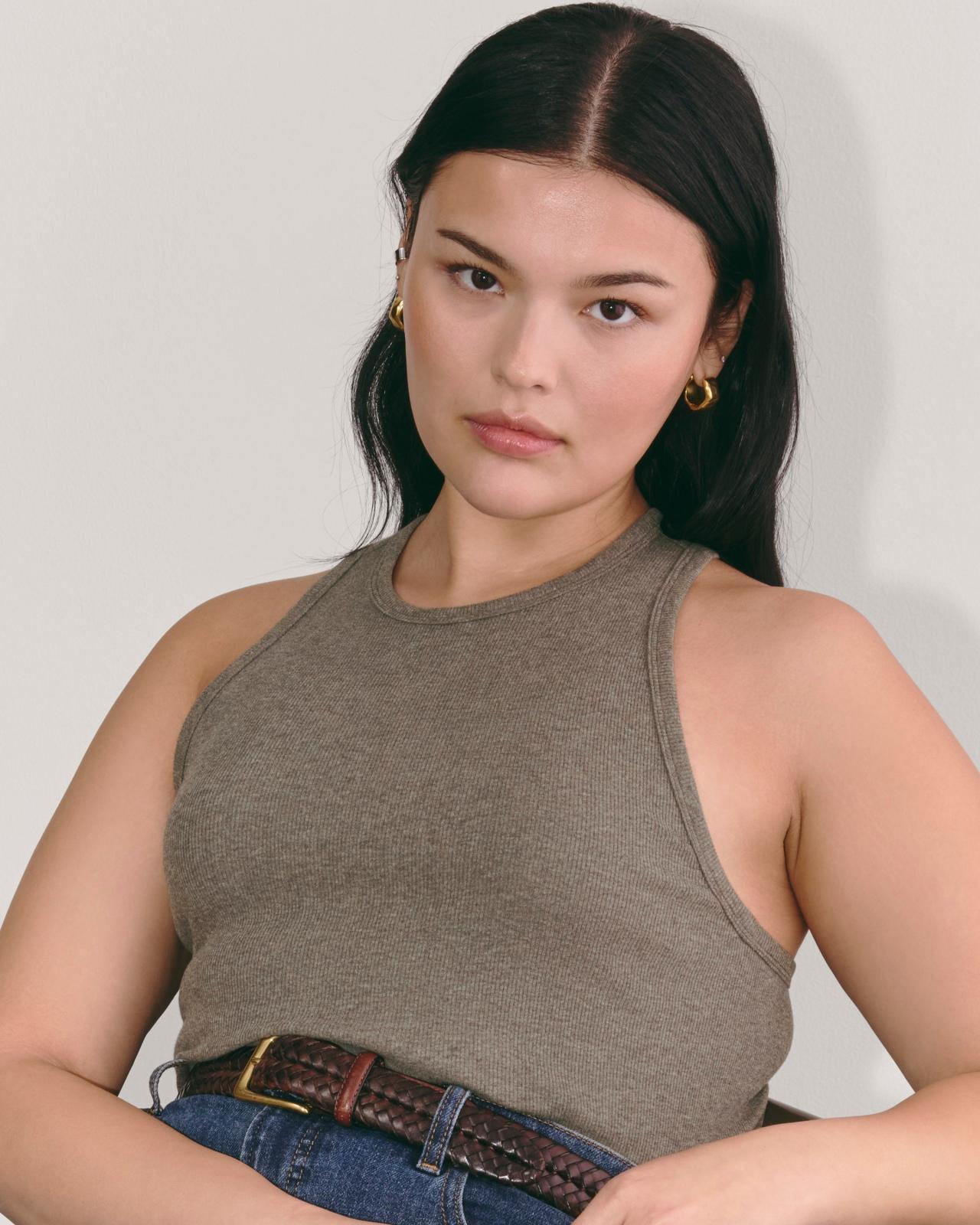 The Luxe Rib Racerback Tank Product Image