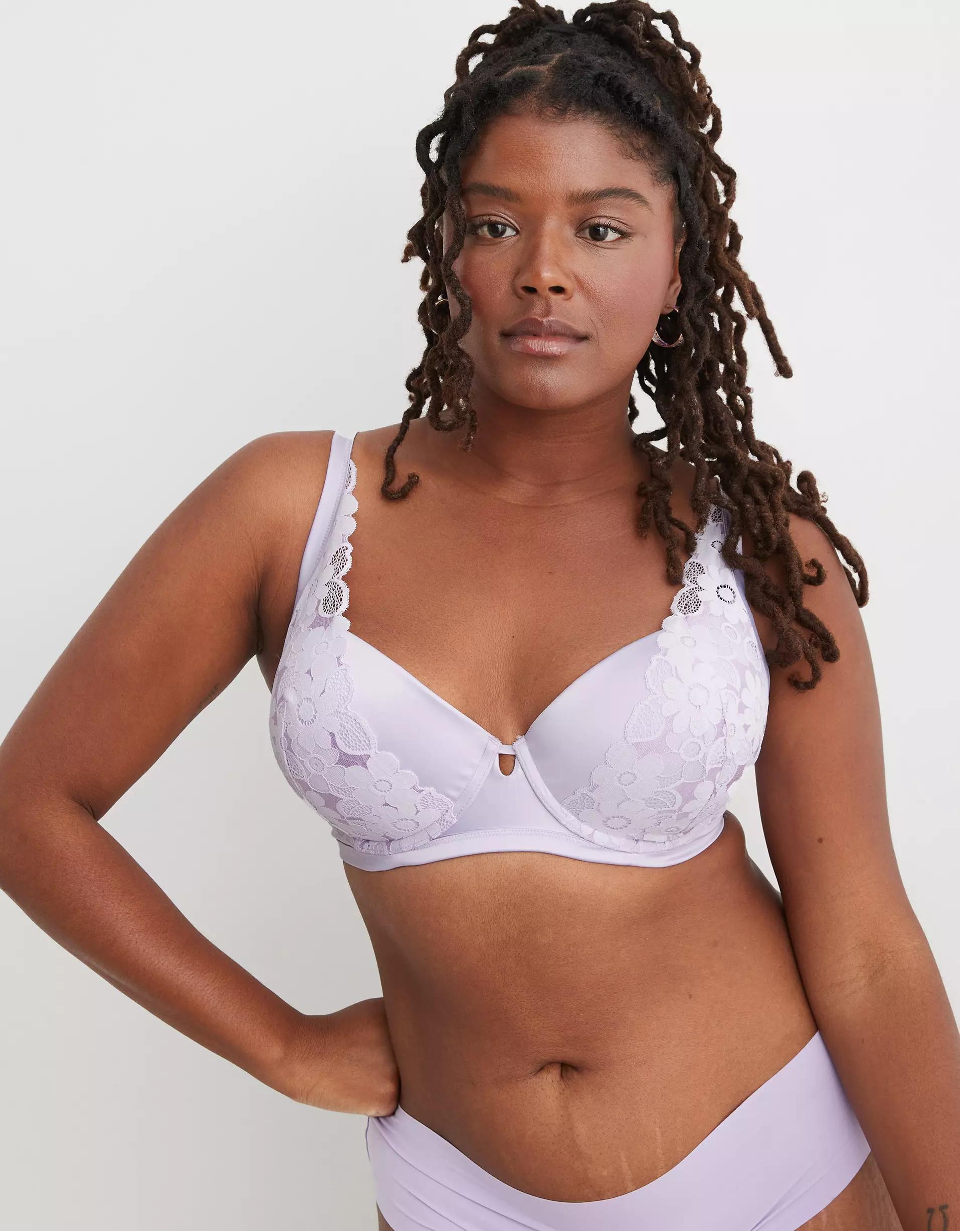 Show Off Plunge Push Up Real Lace Bra Product Image