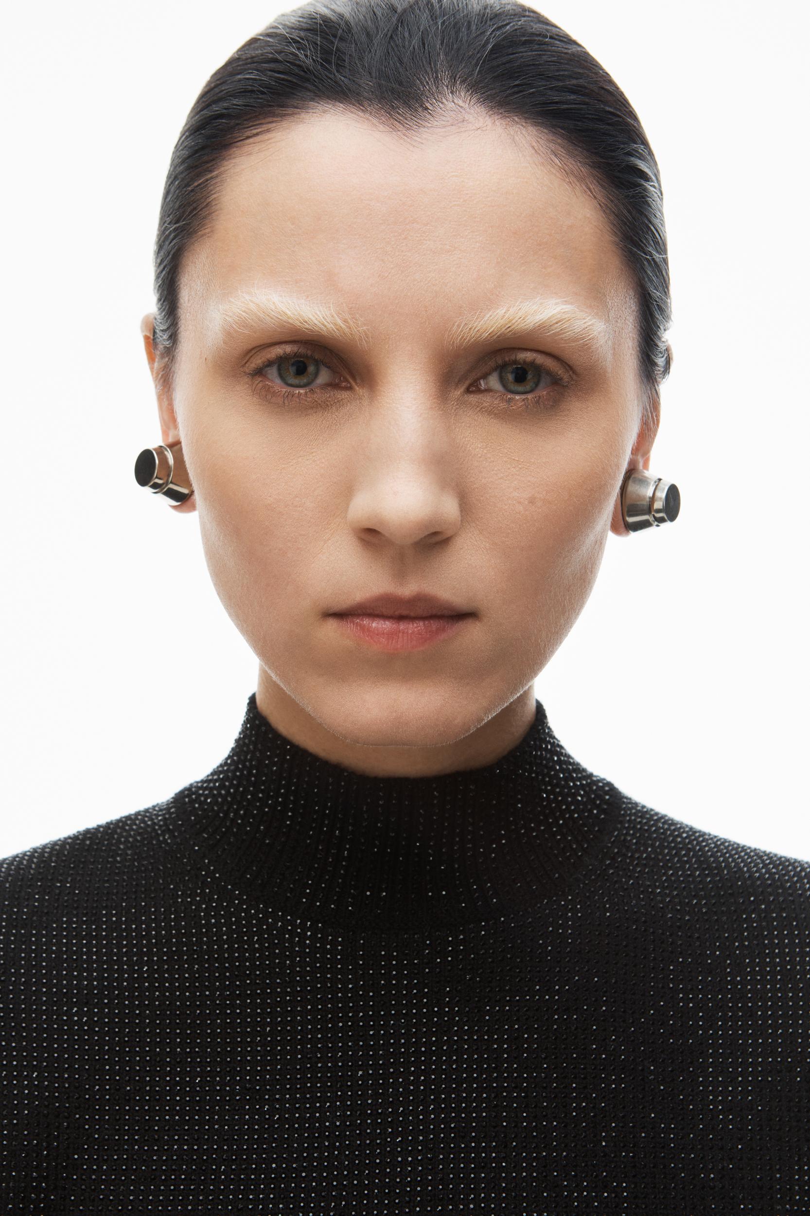 Crystal Hotfix Mock Neck Top Product Image