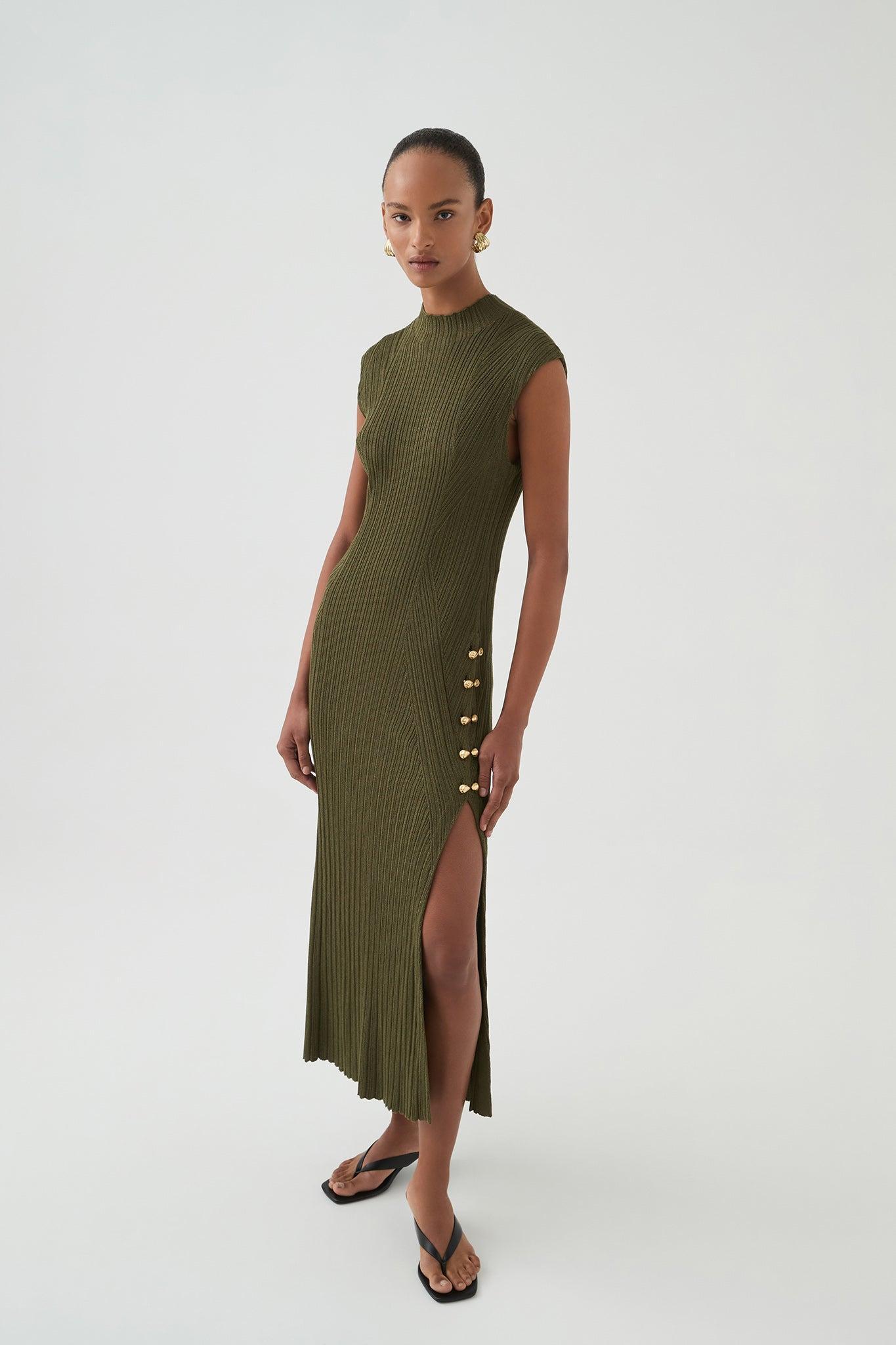 Leandra Knit Midi Dress Product Image