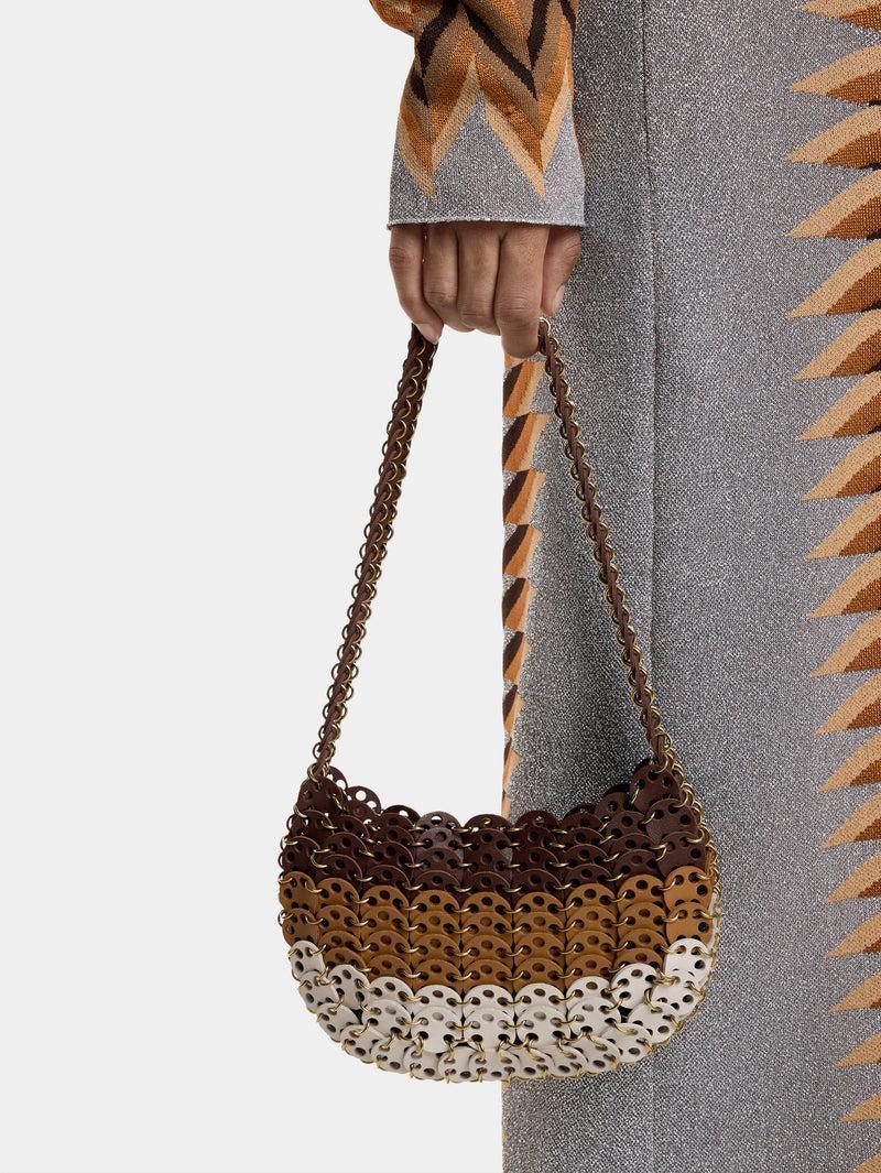 1969 MOON BAG IN LEATHER BROWN SHADES Product Image