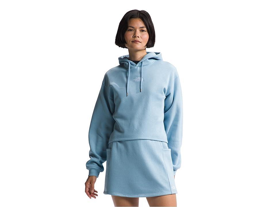 The North Face Evolution High-Low Hoodie (Steel ) Women's Clothing Product Image