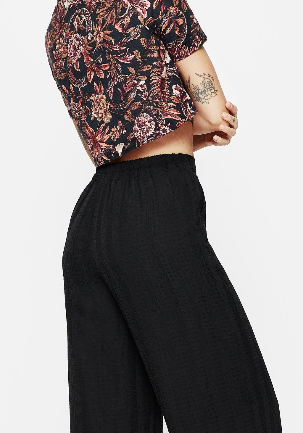 Tabitha Wide Leg Check Trousers Product Image