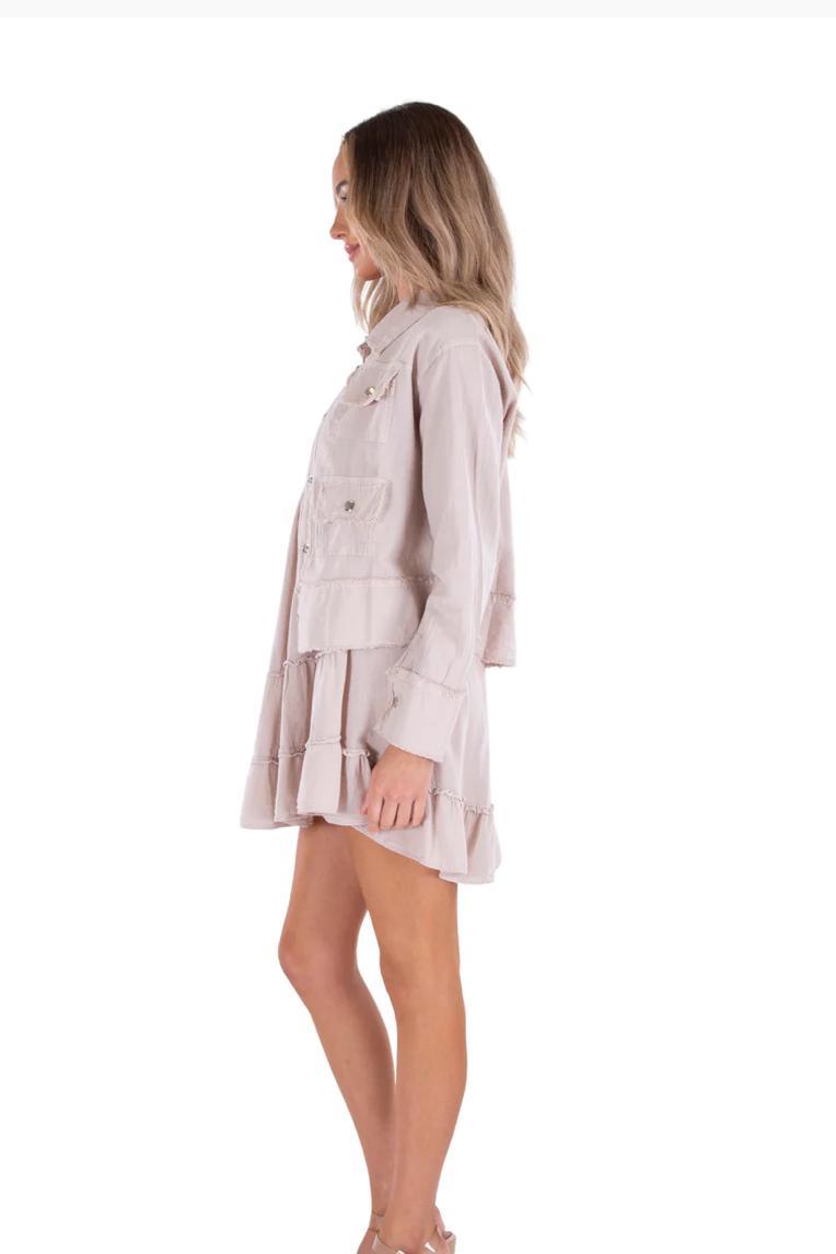 Frayed Edged Jacket Product Image