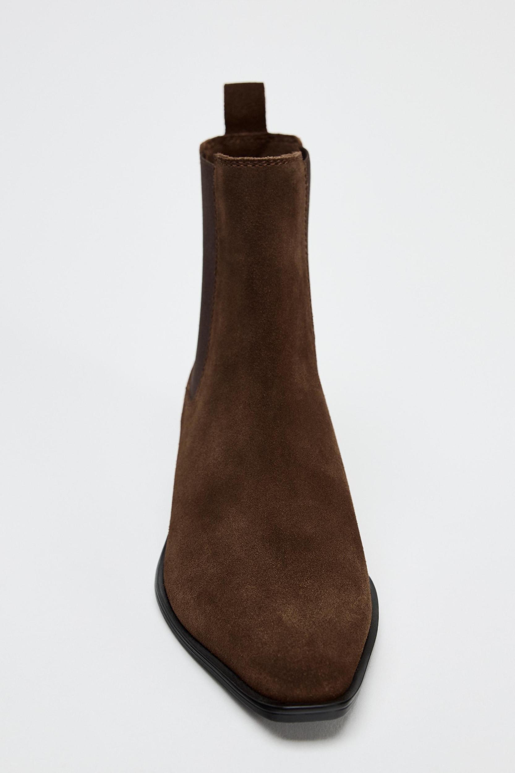 PULL TAB CHELSEA ANKLE BOOTS Product Image