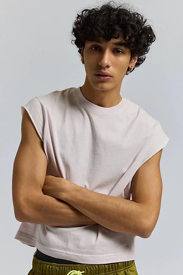 BDG Grayson Solid Cutoff Muscle Tee Mens at Urban Outfitters Product Image