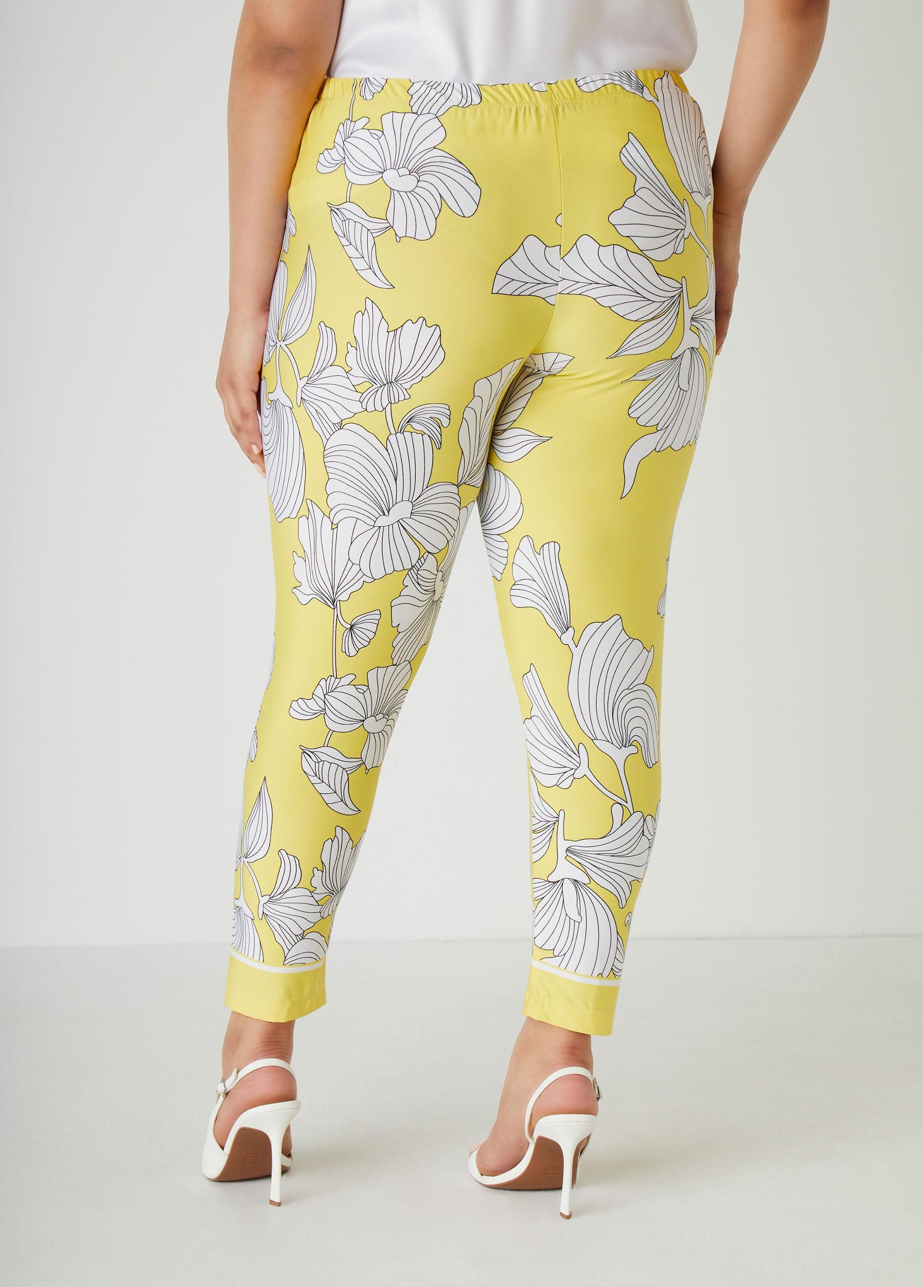Floral Print High Rise Leggings Product Image