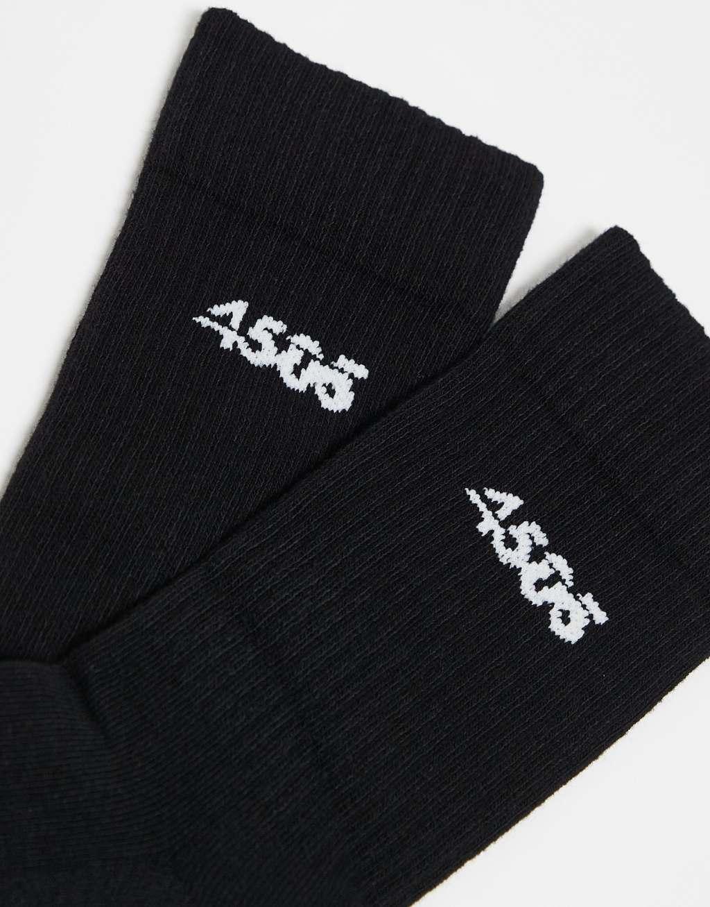 4505 Icon 3 pack anti bacterial athletic crew socks in black  Product Image