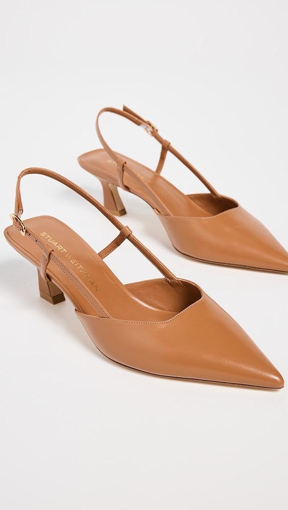 Stuart Weitzman Vinnie Slingback Heels 50mm | Shopbop Product Image
