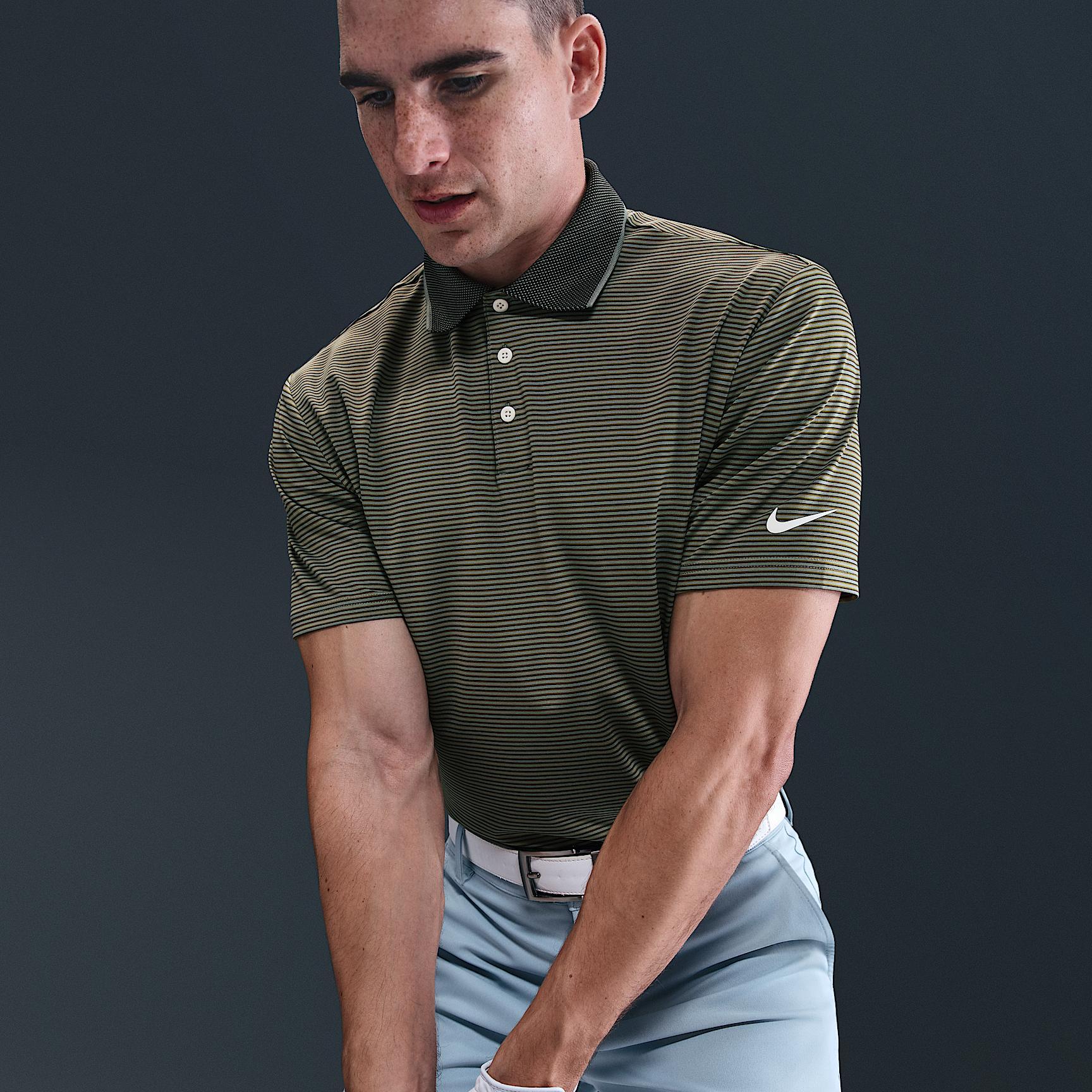 Nike Men's Tour Dri-FIT Striped Golf Polo Product Image