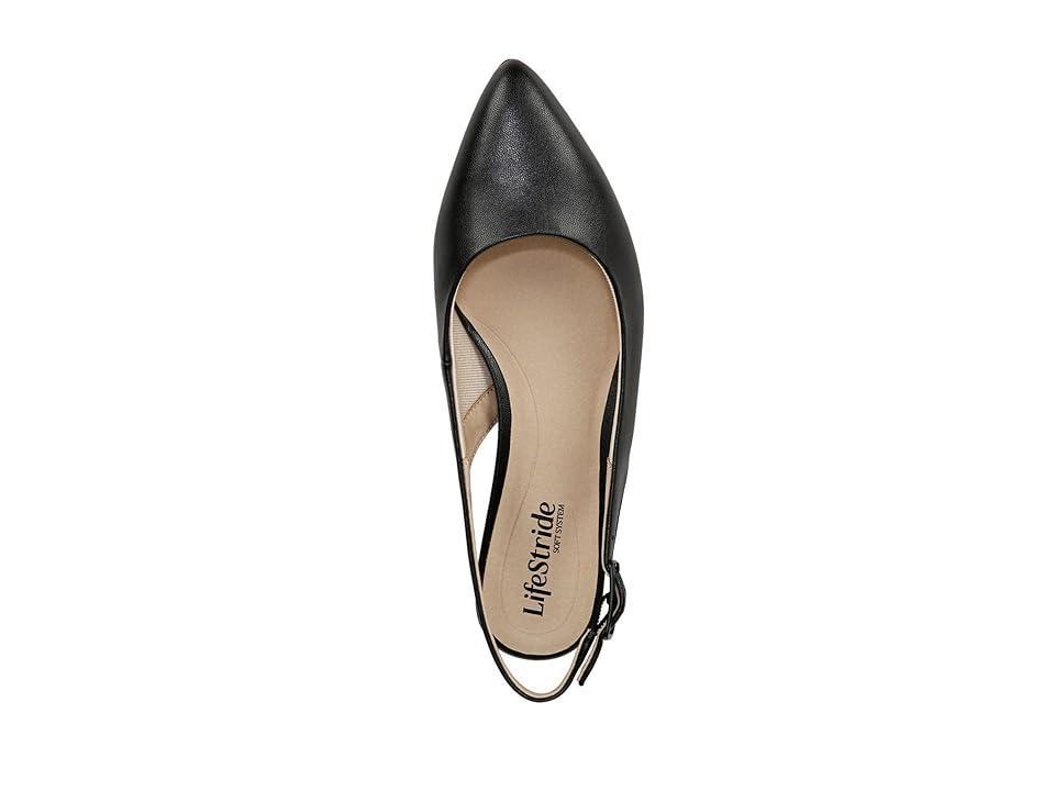 LifeStride Percy Women's Slingback Flats, Size: 8.5, Black Product Image