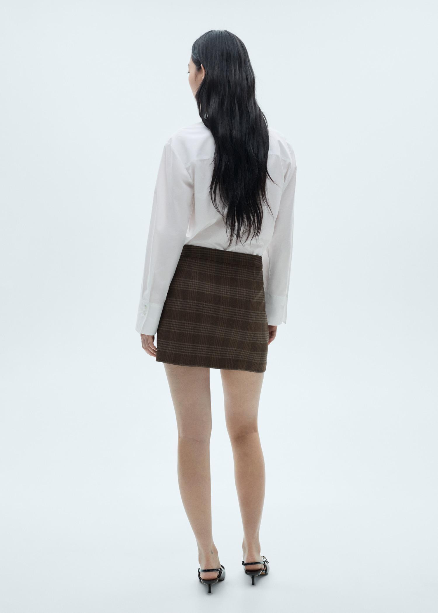 Short combined dress - Women | MANGO USA Product Image