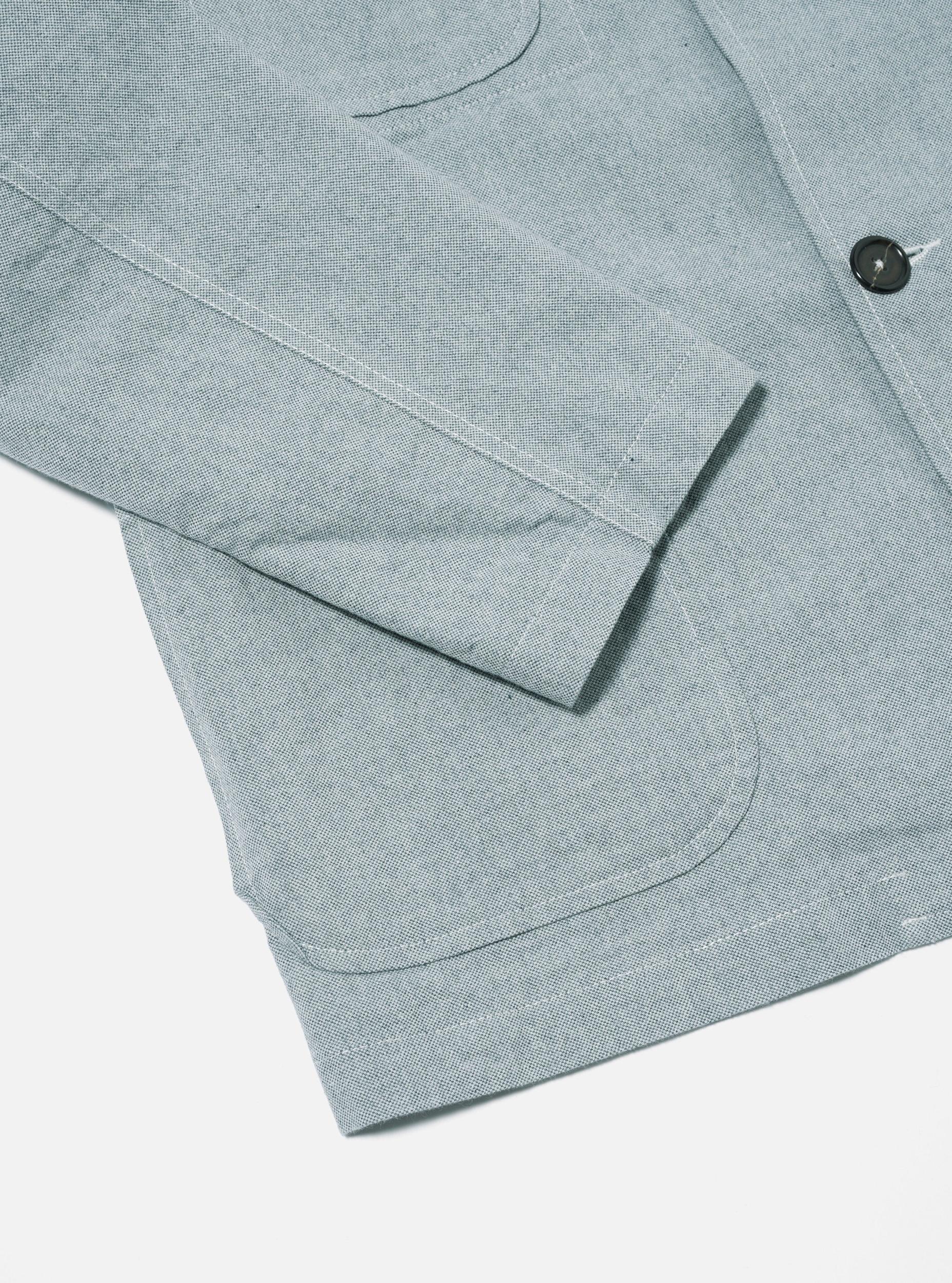 Universal Works Five Pocket Jacket in Indigo Reworked Jean Cloth Product Image
