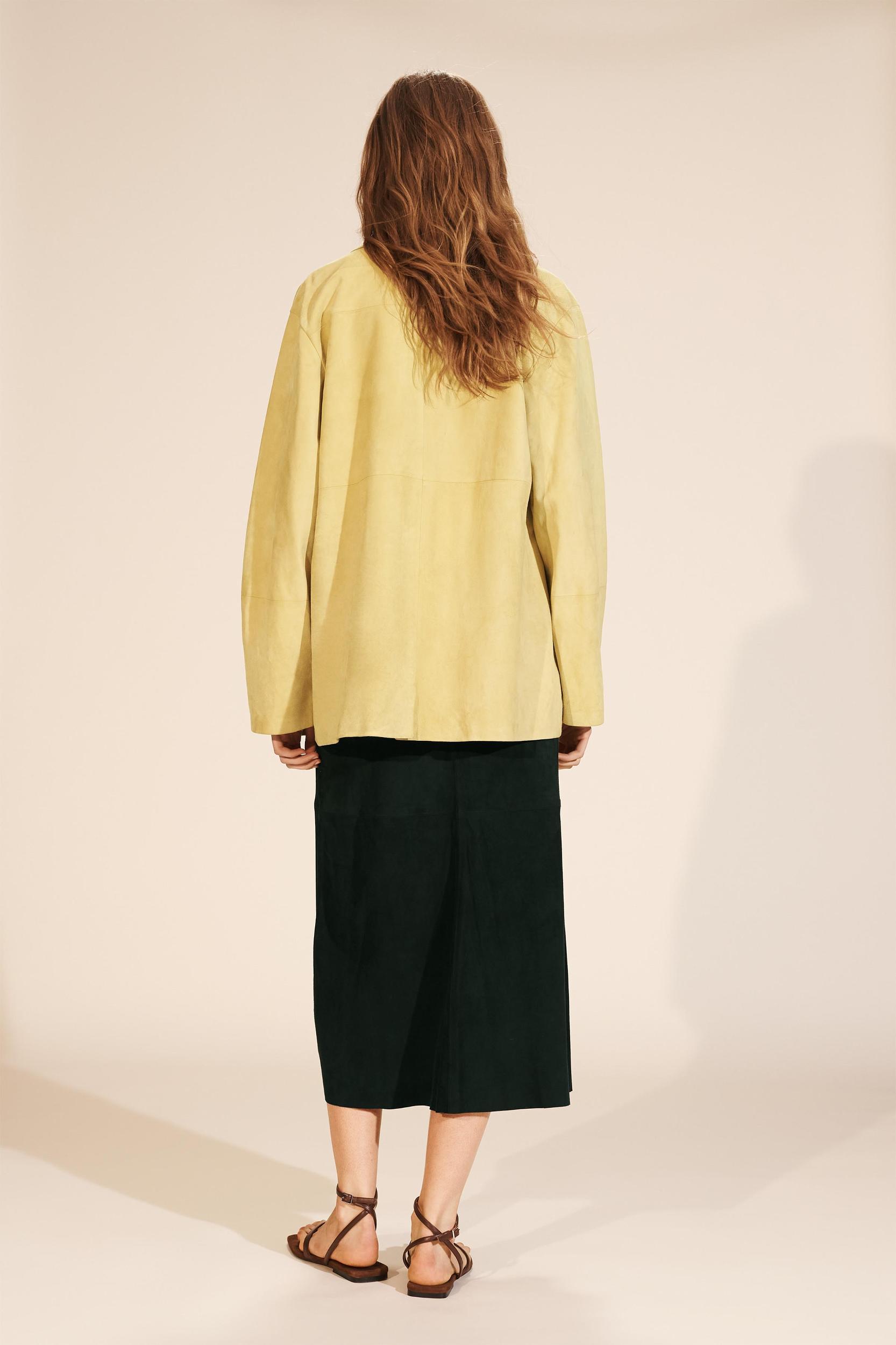 LIMITED EDITION SUEDE LEATHER POCKET SHIRT Product Image