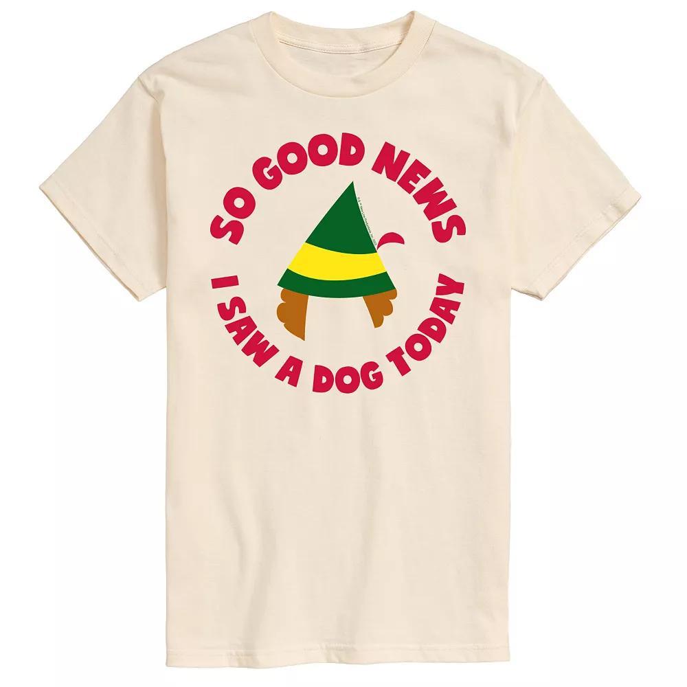 Men's Elf Saw A Dog Tee, Size: Large, Black Product Image
