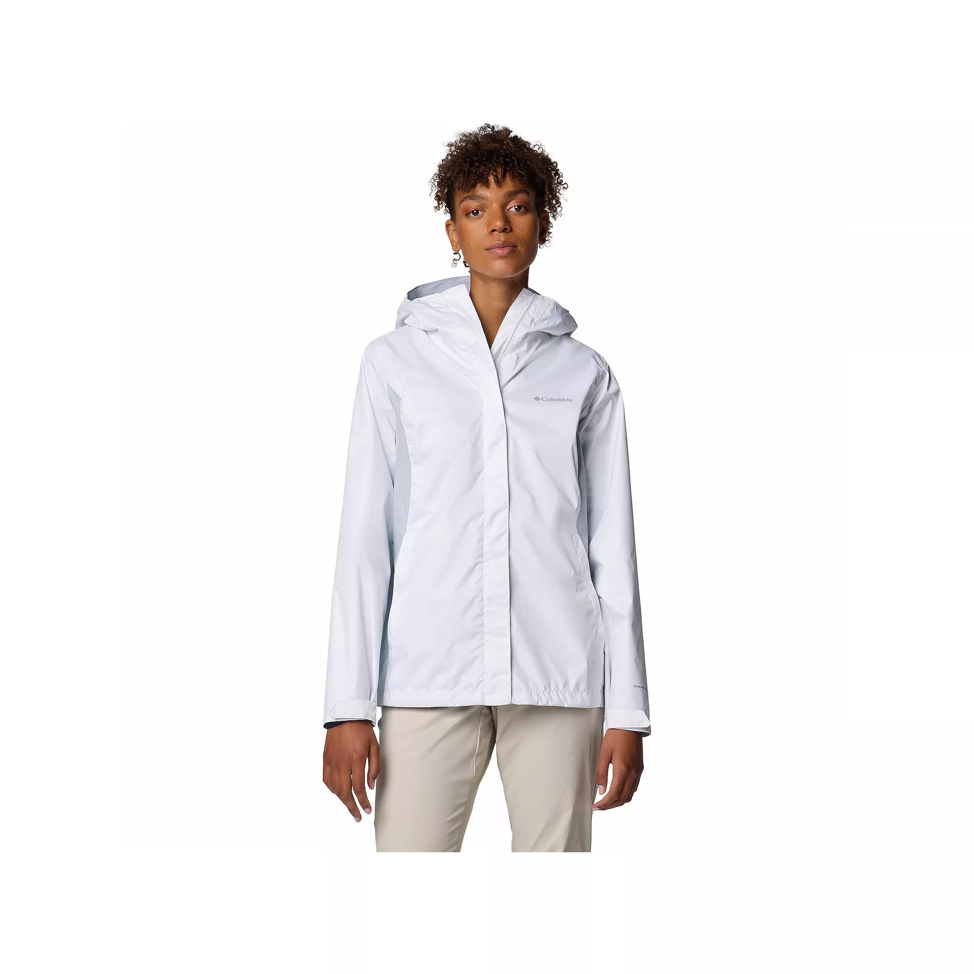 Women's Columbia Arcadia II Lightweight Jacket, Size: Medium, White Cirrus Gray Product Image