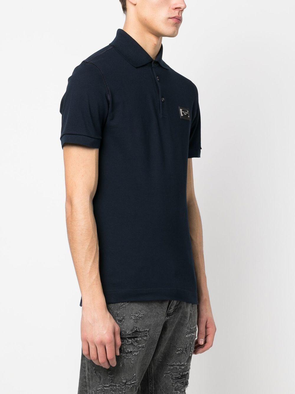 DG Essentials cotton piqué polo shirt  Product Image