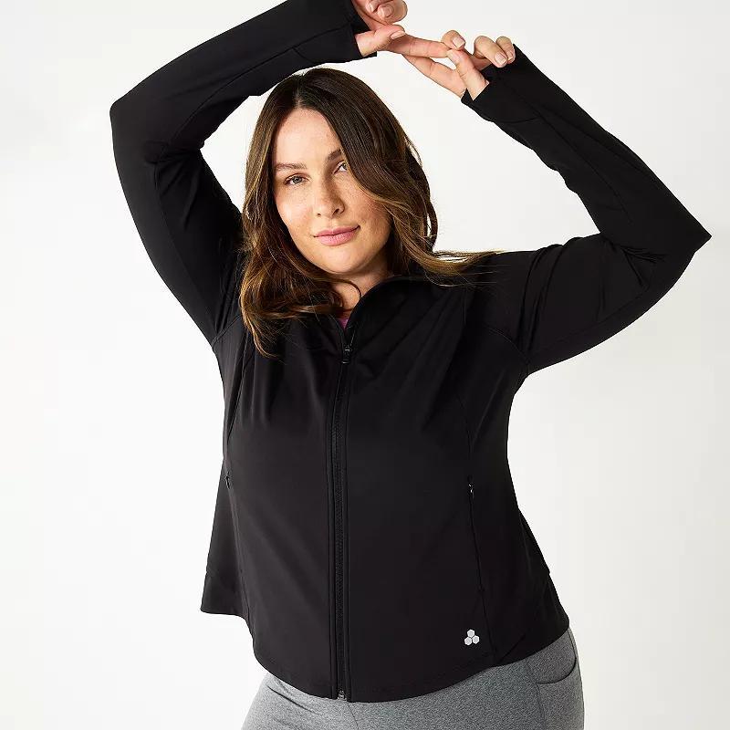 Plus Size Tek Gear® Ultrastretch Performance Jacket, Women's, Size: 4XL, Black Product Image