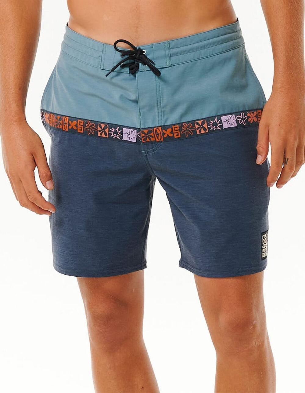RIP CURL Saltwater Culture Fungi Layday Mens 18'' Boardshorts - NAVY Product Image