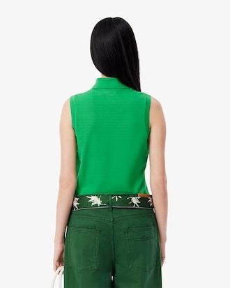 Women's Slim Fit L.12.D Sleeveless Stretch Polo Product Image