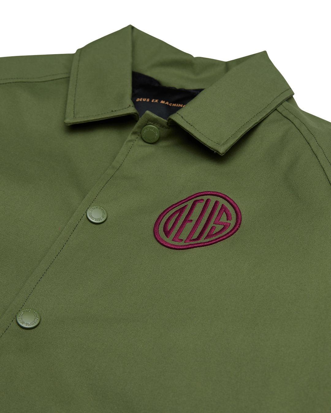 Pill Logo Coach Jacket - Pine Product Image