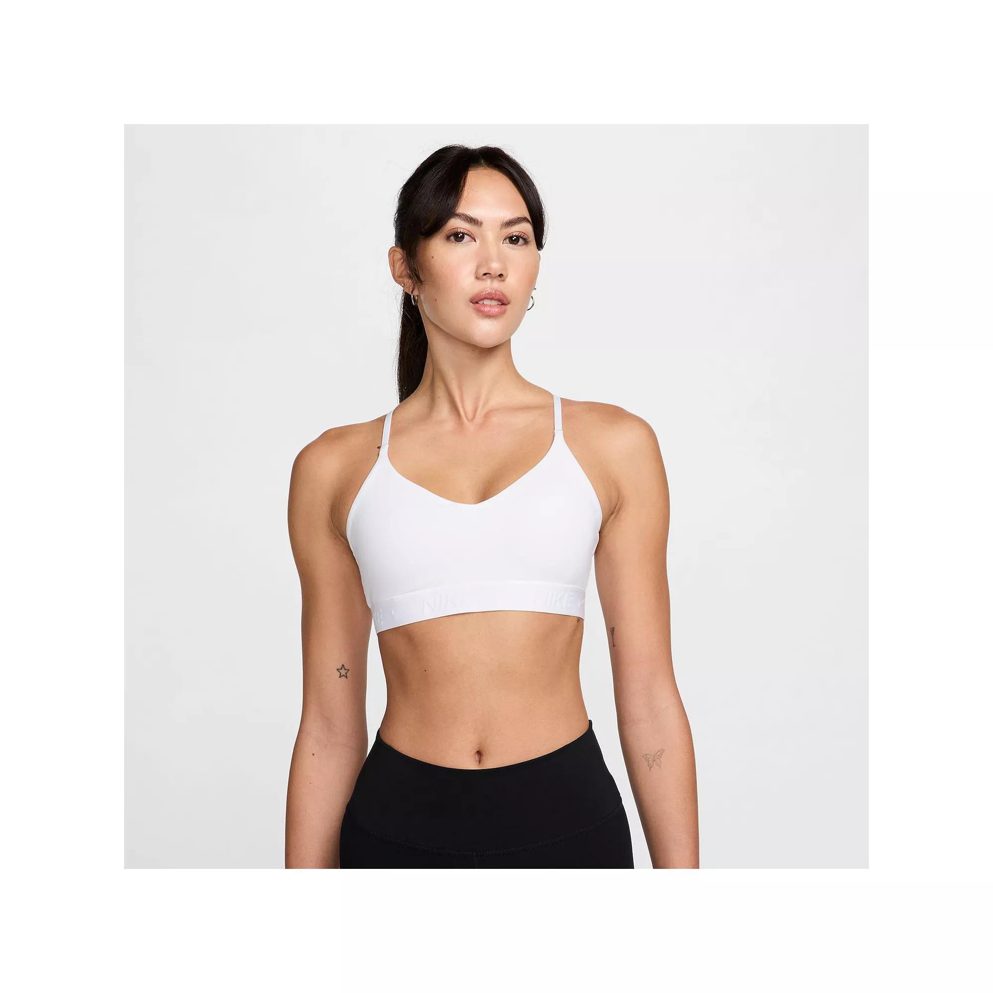 Nike Indy Light Support Padded Sports Bra, Women's, Size: XXL, Armory Blue Product Image