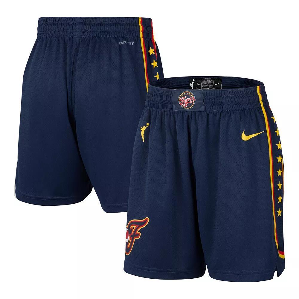 Women's Nike Navy Indiana Fever On-Court Victory Performance Shorts, Size: XS, Wnb Blue Product Image