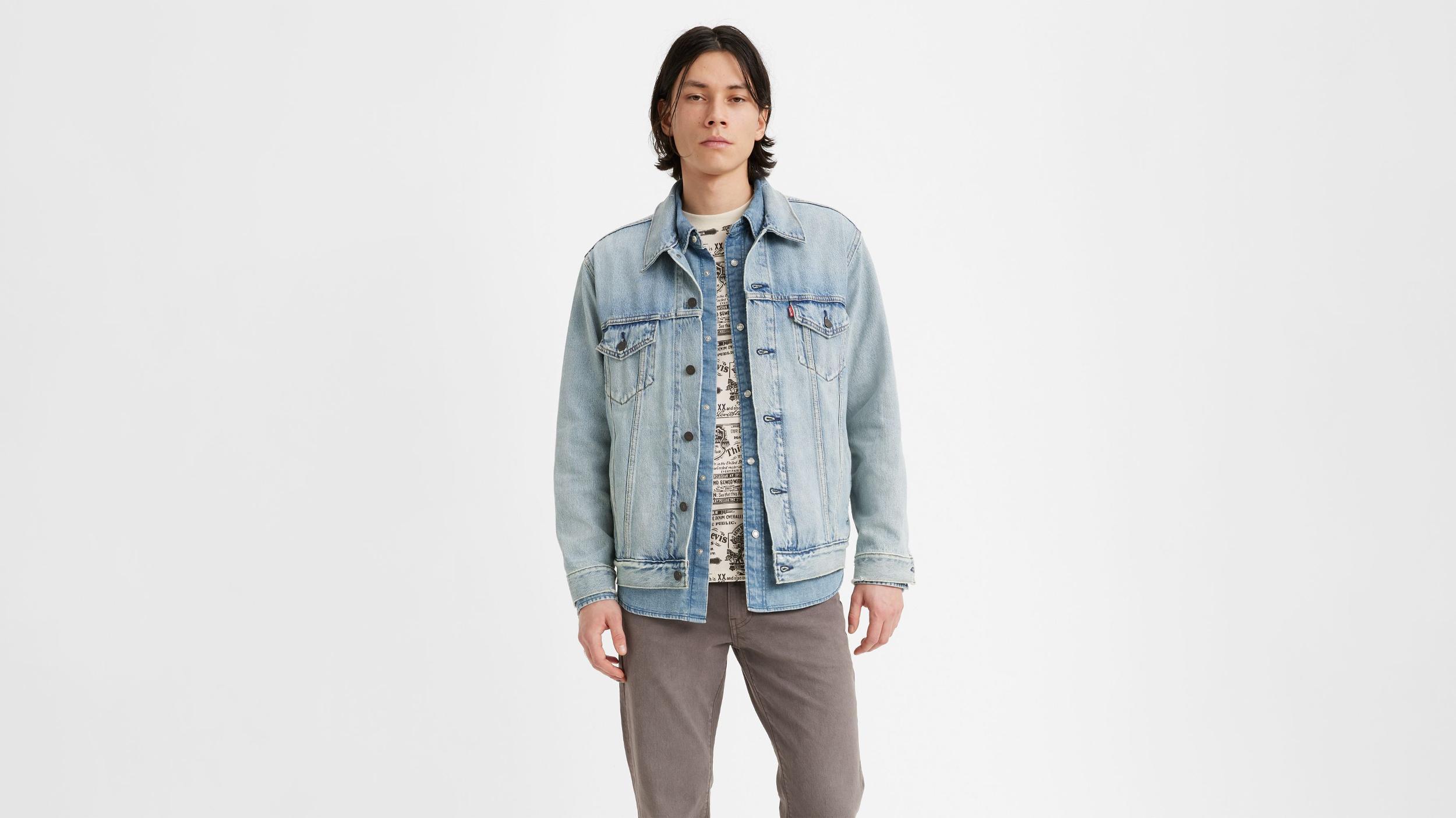 Relaxed Fit Trucker Jacket Product Image