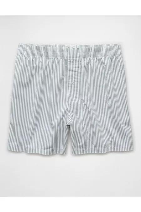 AEO Men's Striped Poplin Pocket Boxer Short Men's Product Image