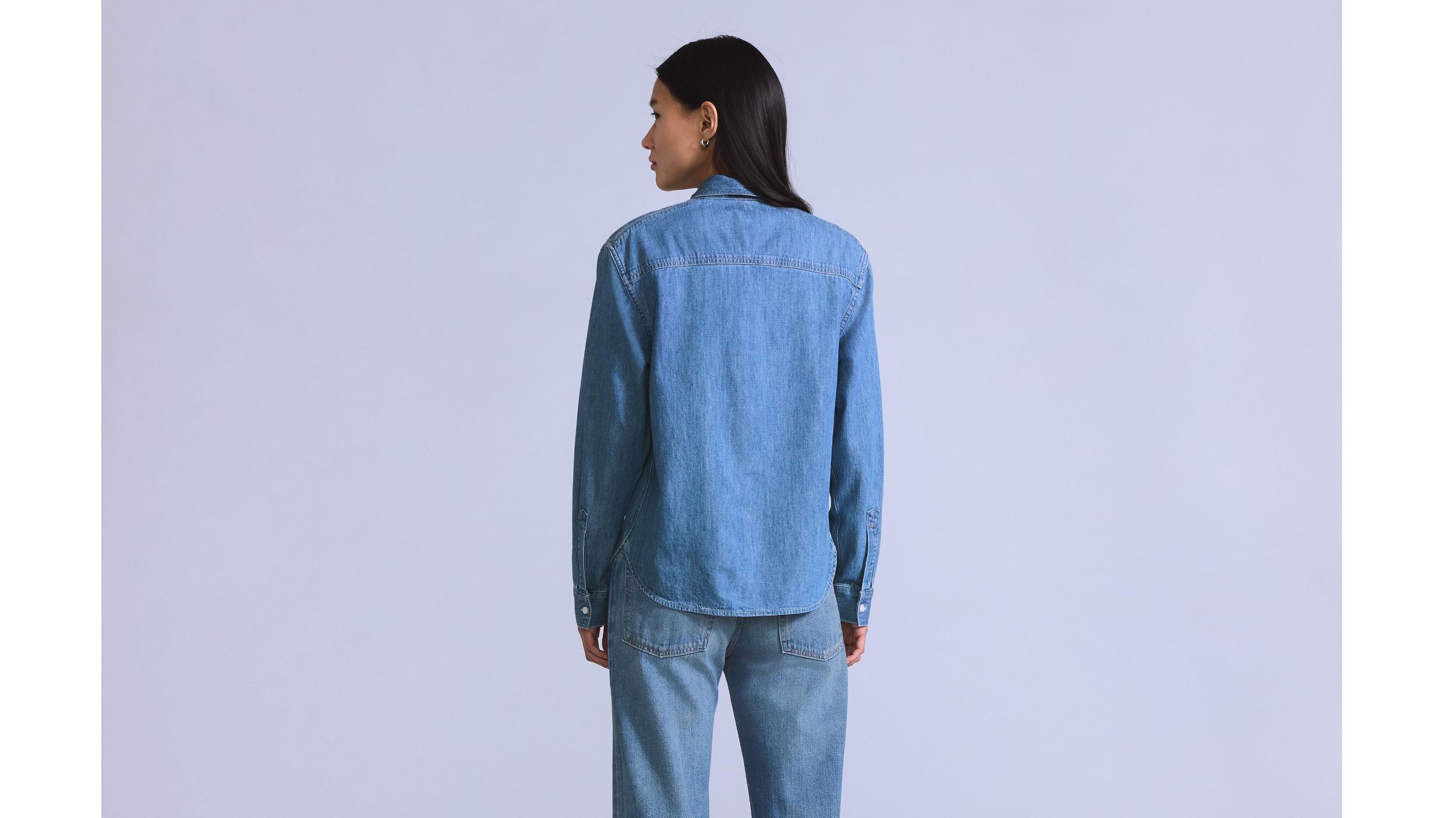 Denim Utility Shirt Product Image