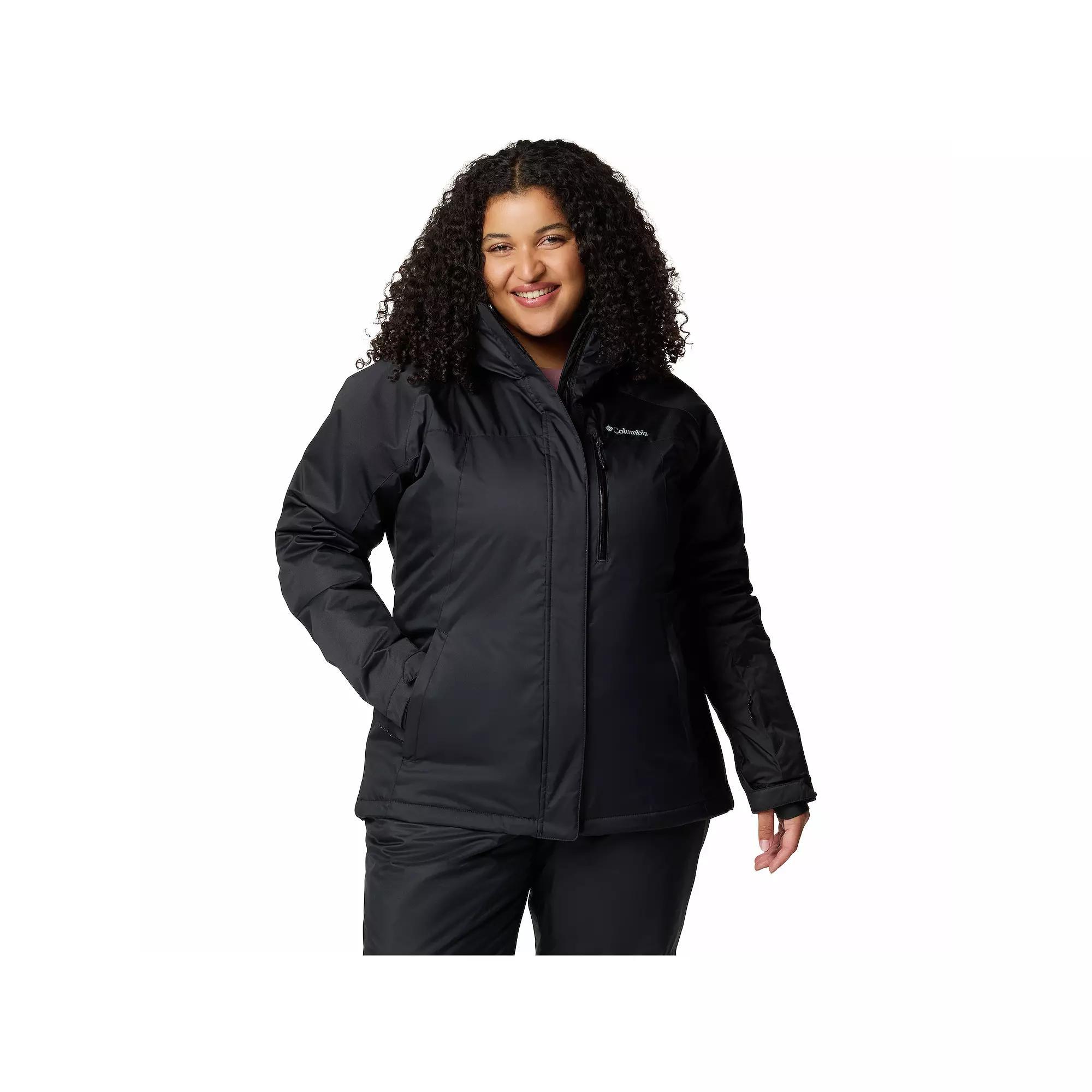 Plus Size Columbia Snowy Summit Insulated Jacket, Women's, Size: 3XL, Clematis Blue Product Image
