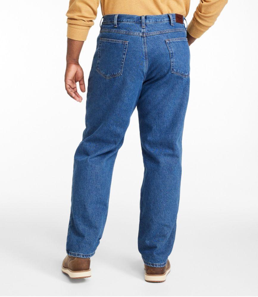
                            Men's Double L® Jeans, Natural Fit, Flannel-Lined
                         Product Image