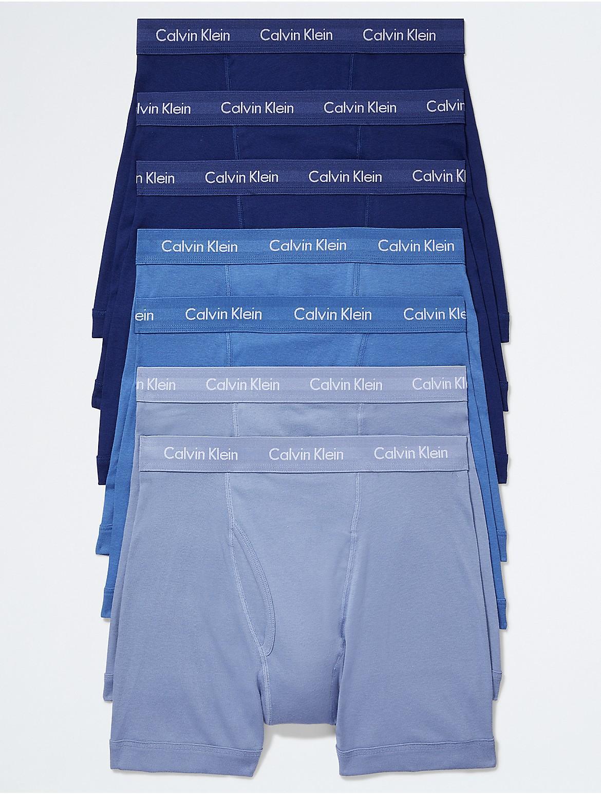 Calvin Klein Men's Cotton Classics 7-Pack Boxer Brief - Multi - L Product Image