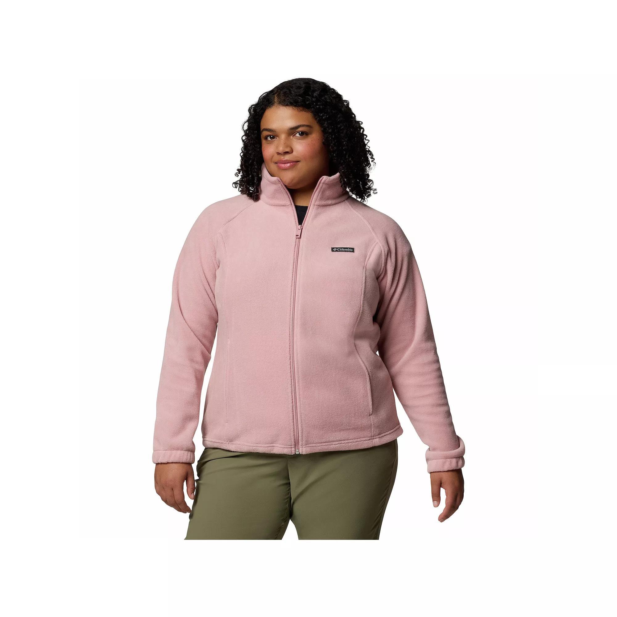 Plus Size Columbia Benton Springs Full-Zip Fleece Jacket, Women's, Size: 1XL, Spray Product Image