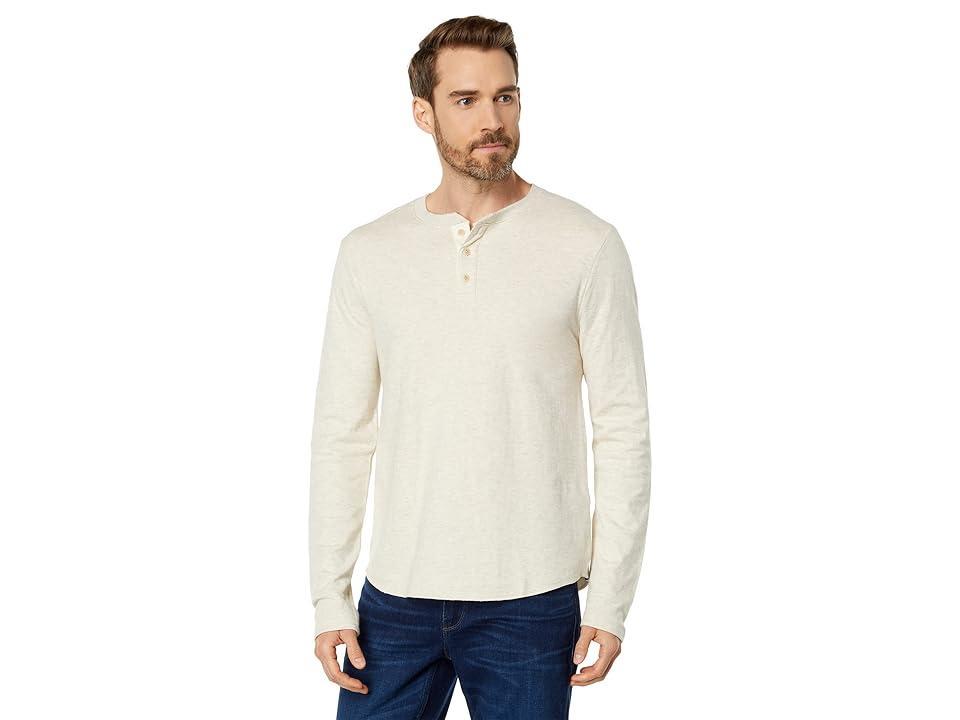 Lucky Brand Mens Duo-Fold Henley Long Sleeve Sweater Product Image