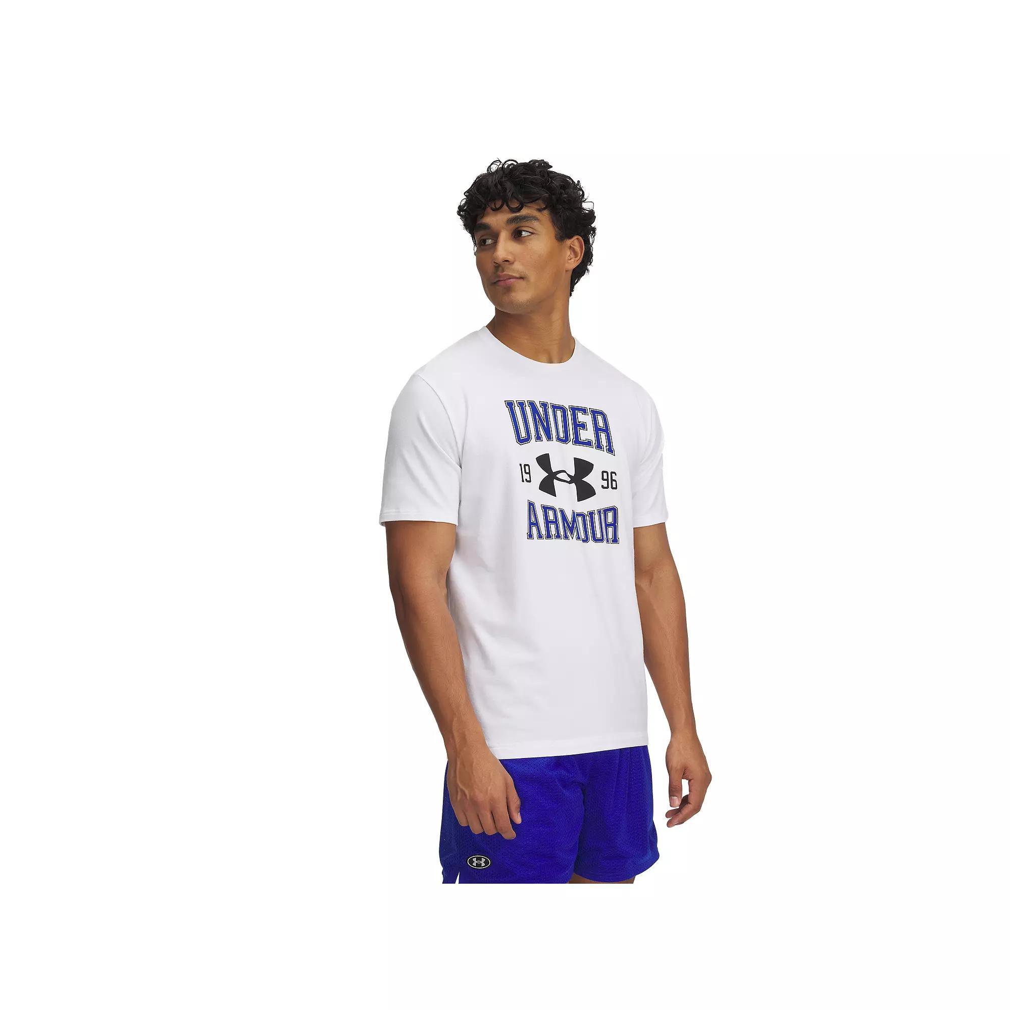 Mens Under Armour Vintage Logo Short Sleeve Tee Product Image