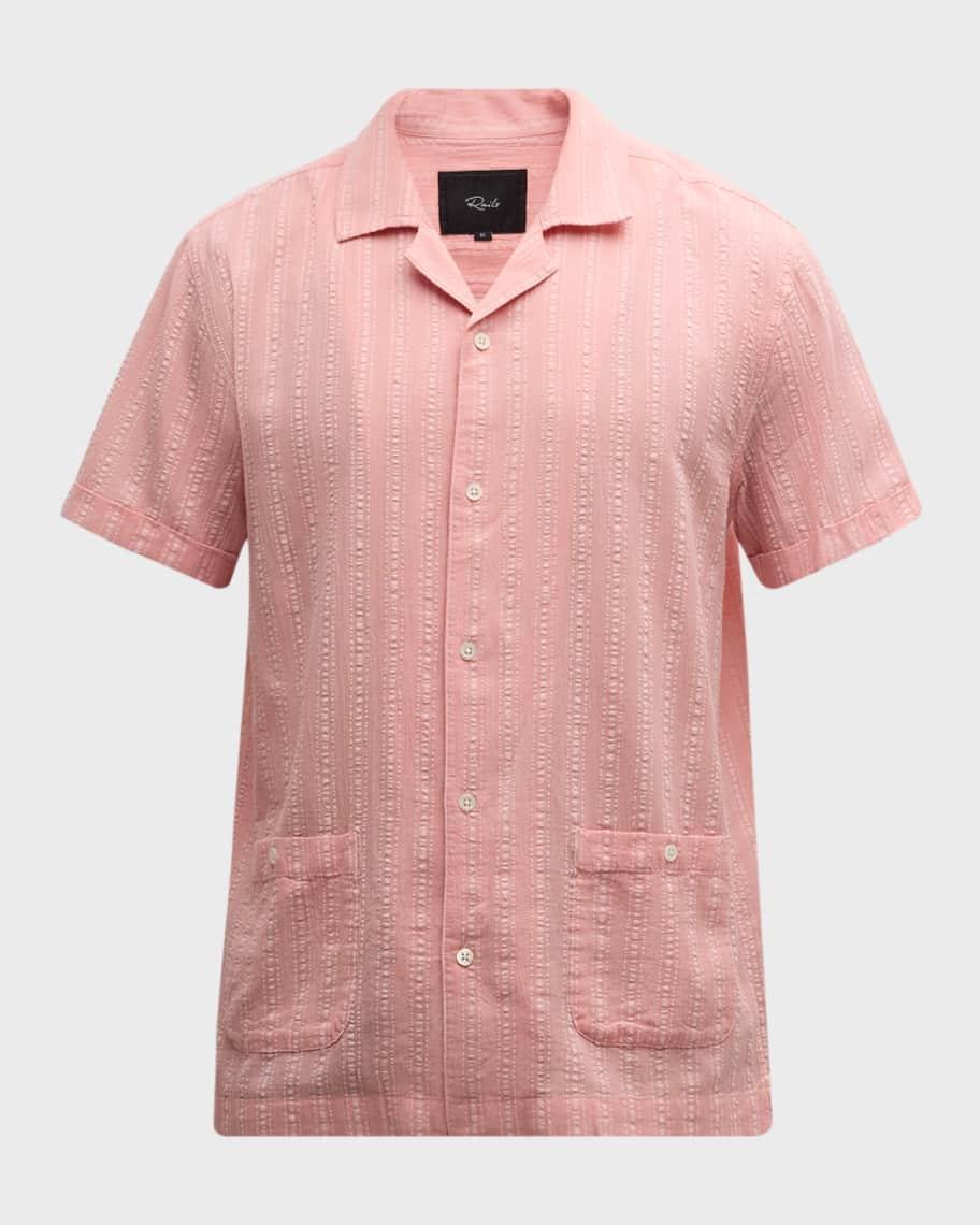 Men's Vice Striped Camp Shirt Product Image