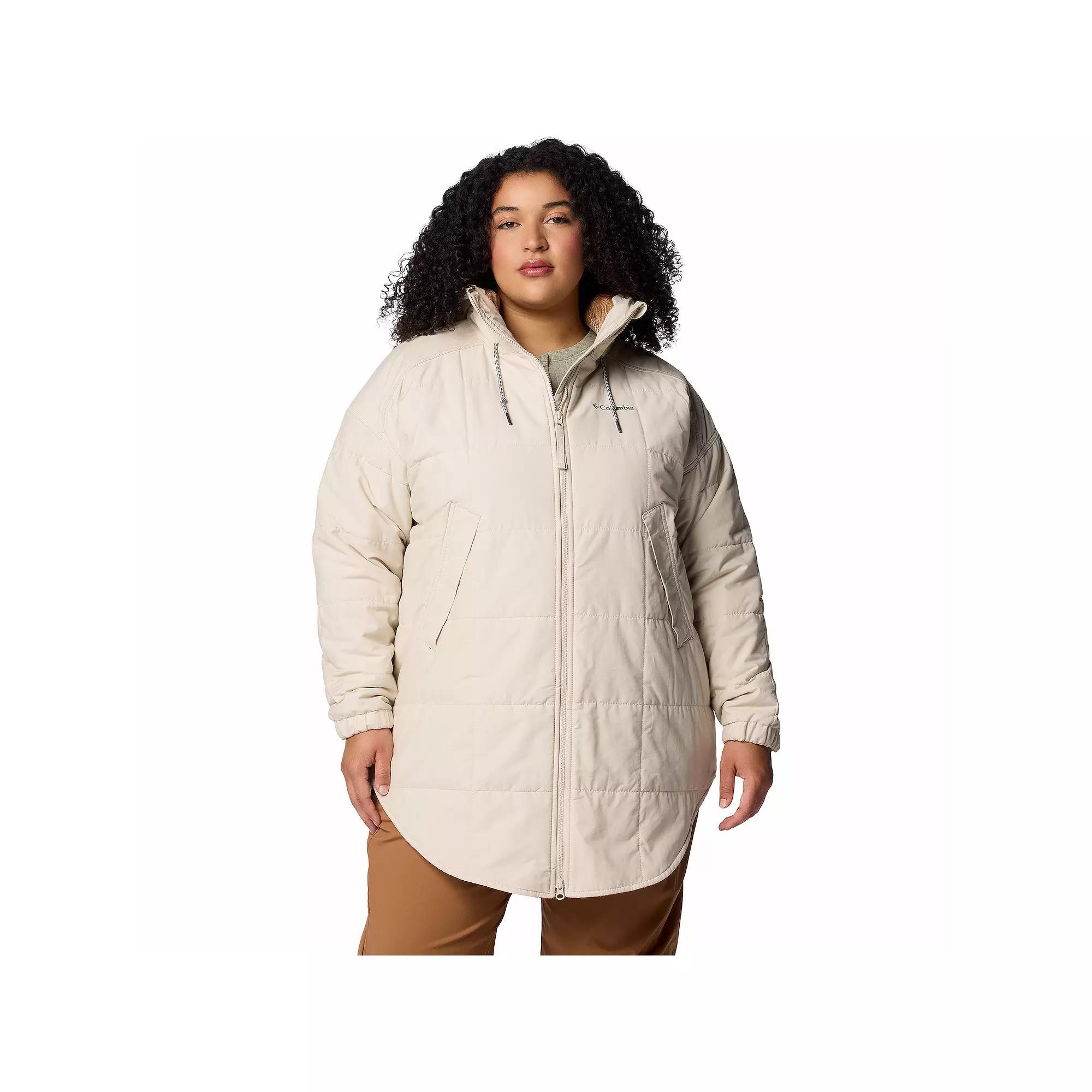 Plus Size Columbia Chatfield Hill II Parka Jacket, Women's, Size: 2XL, Black Product Image