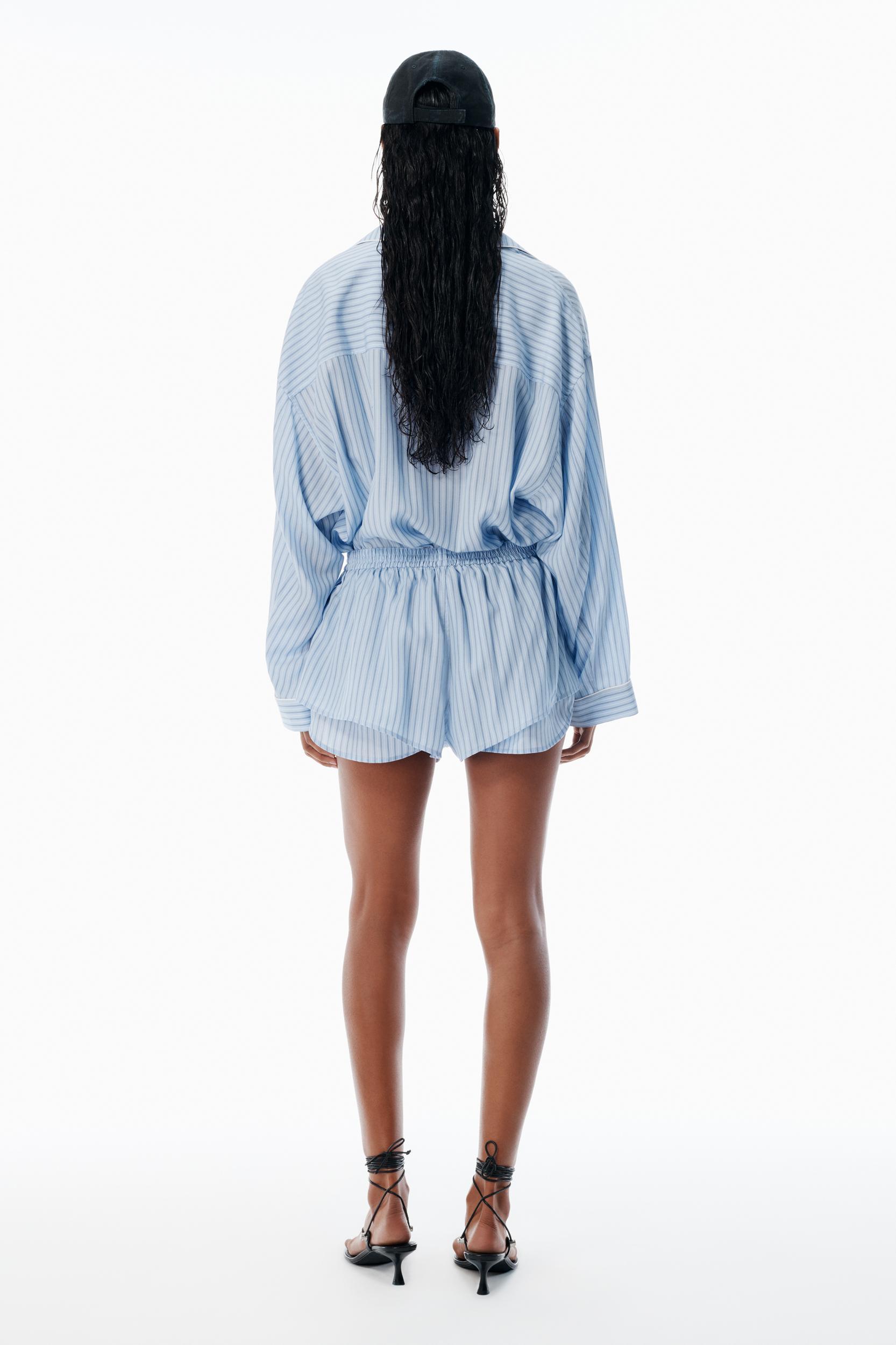 Blue Pre-styled Pajama Romper Product Image