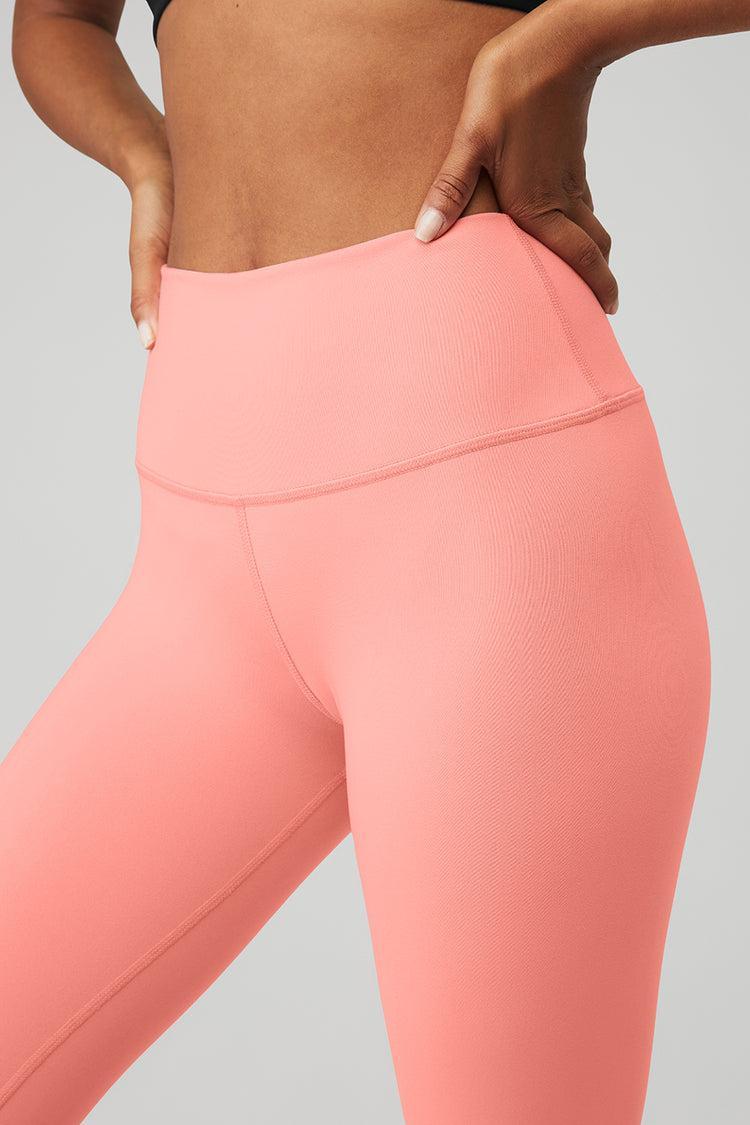 High-Waist Airbrush Legging - Strawberry Lemonade Product Image