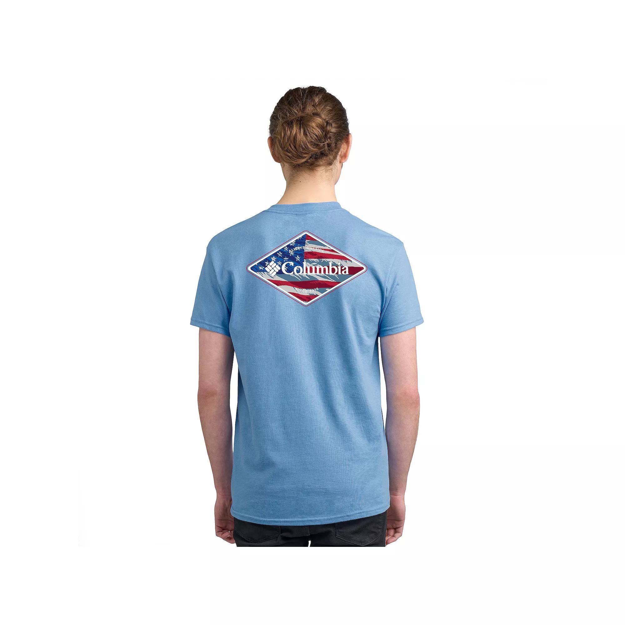 Mens Columbia Short Sleeve Graphic Tee Product Image