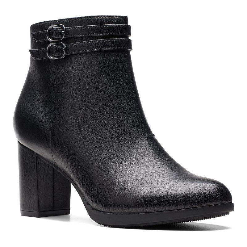 Clarks Bayla Light Leather) Women's Boots Product Image