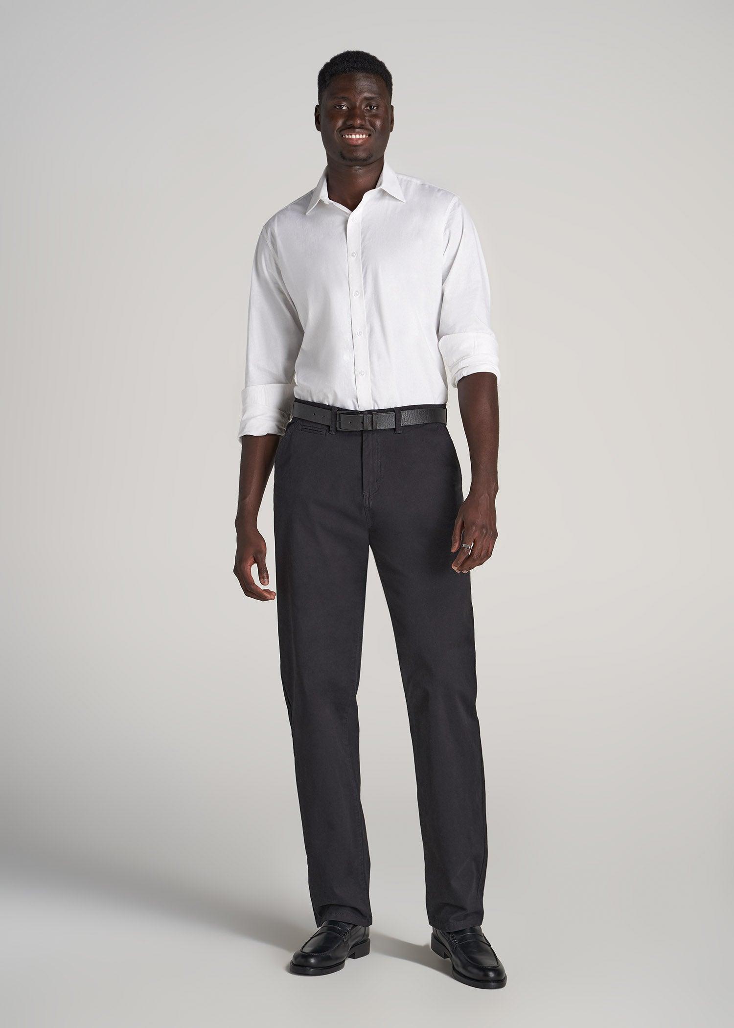 Mason RELAXED Chinos in Black - Pants for Tall Men Product Image