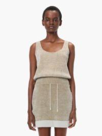 CHENILLE TANK TOP in grey | JW Anderson US  Product Image