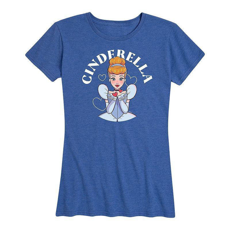 Plus Peanuts Schroeder Piano Graphic Tee, Womens Grey Royal Blue Product Image