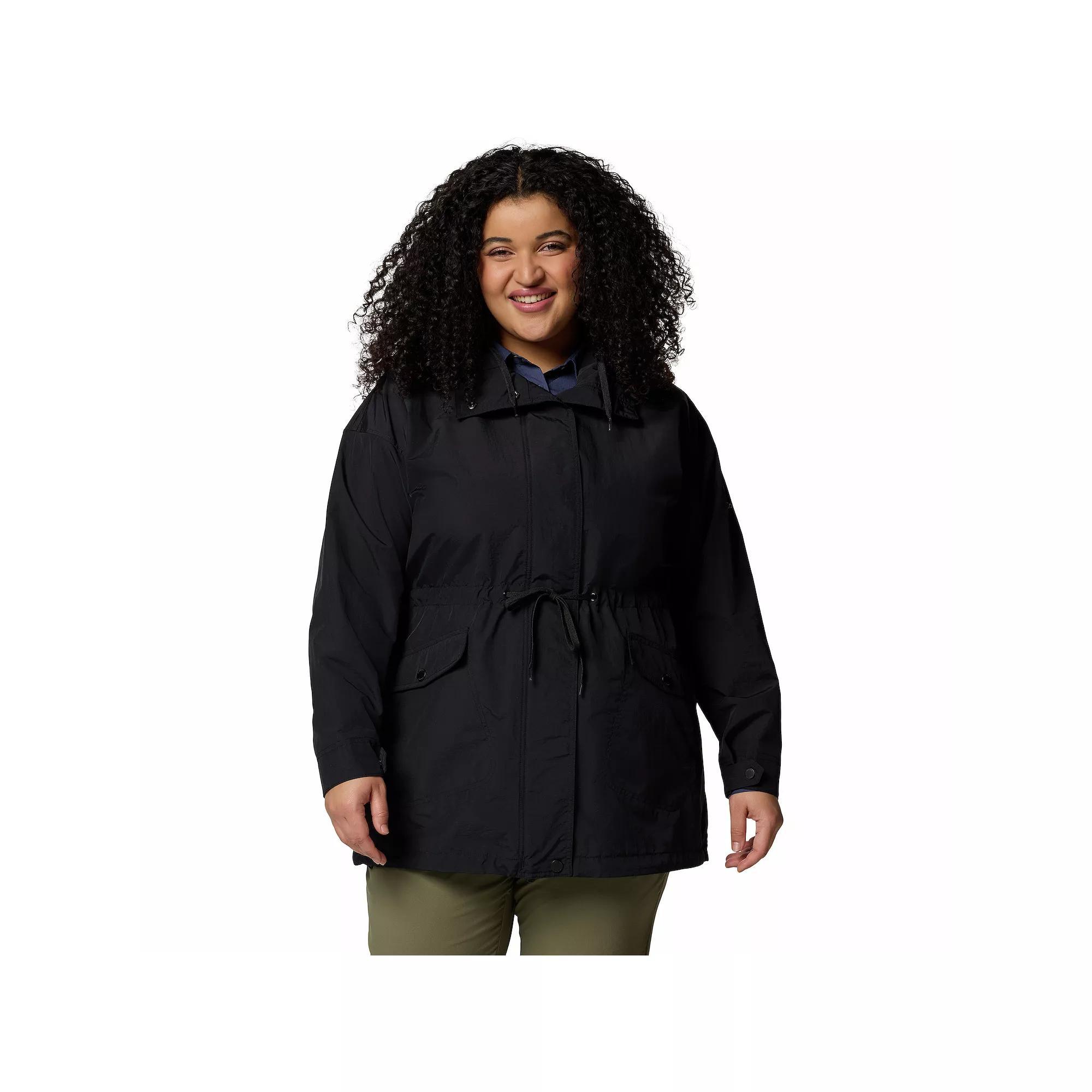 Plus Size Columbia Pardon My Jacket, Women's, Size: 2XL, Black Product Image