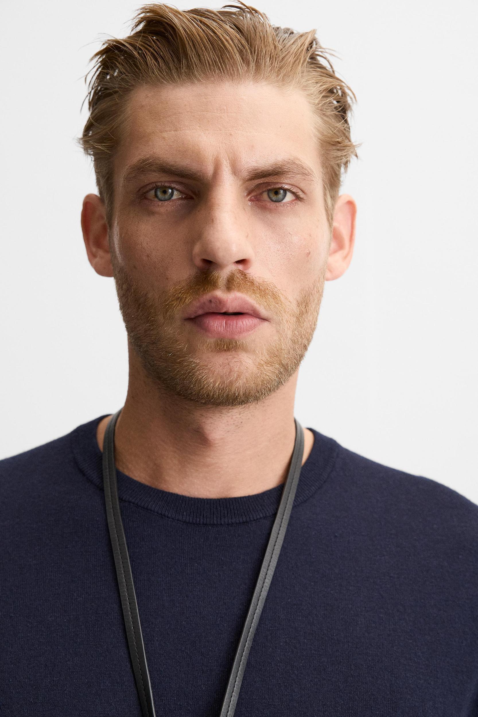 COTTON - SILK BLEND KNIT T-SHIRT Product Image
