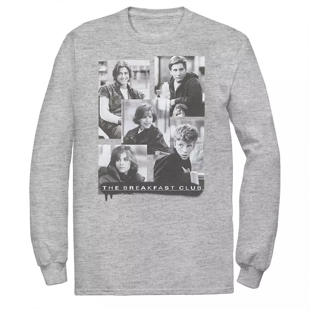 Men's Breakfast Club Five Members Photos Tee, Size: Small, Athletic Grey Product Image