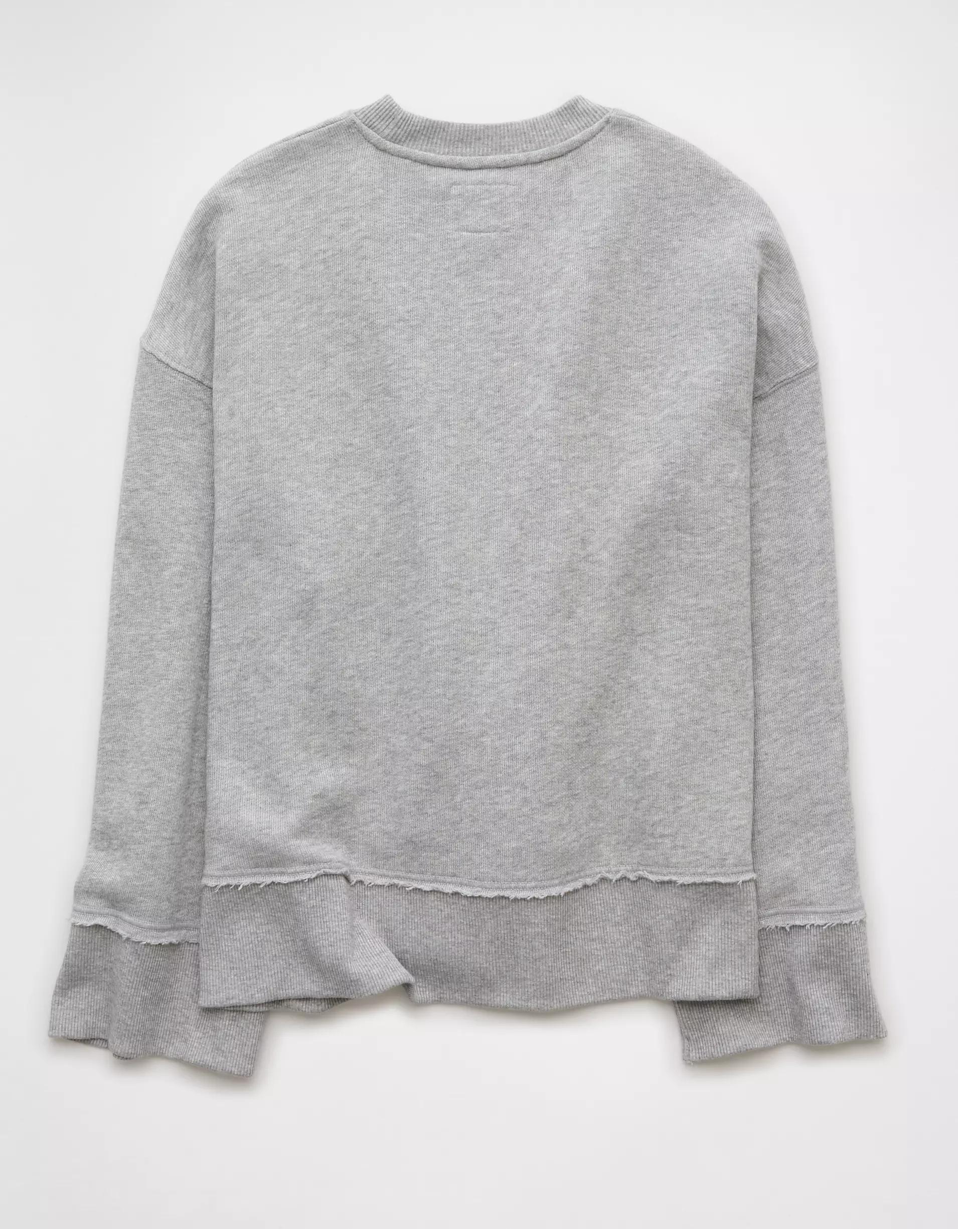 AE Relaxed Wide Sleeve Sweatshirt Product Image