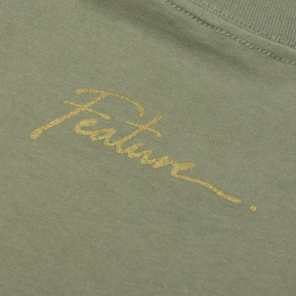 Feature x Wynn Plaza Tee - Oil Green Male Product Image